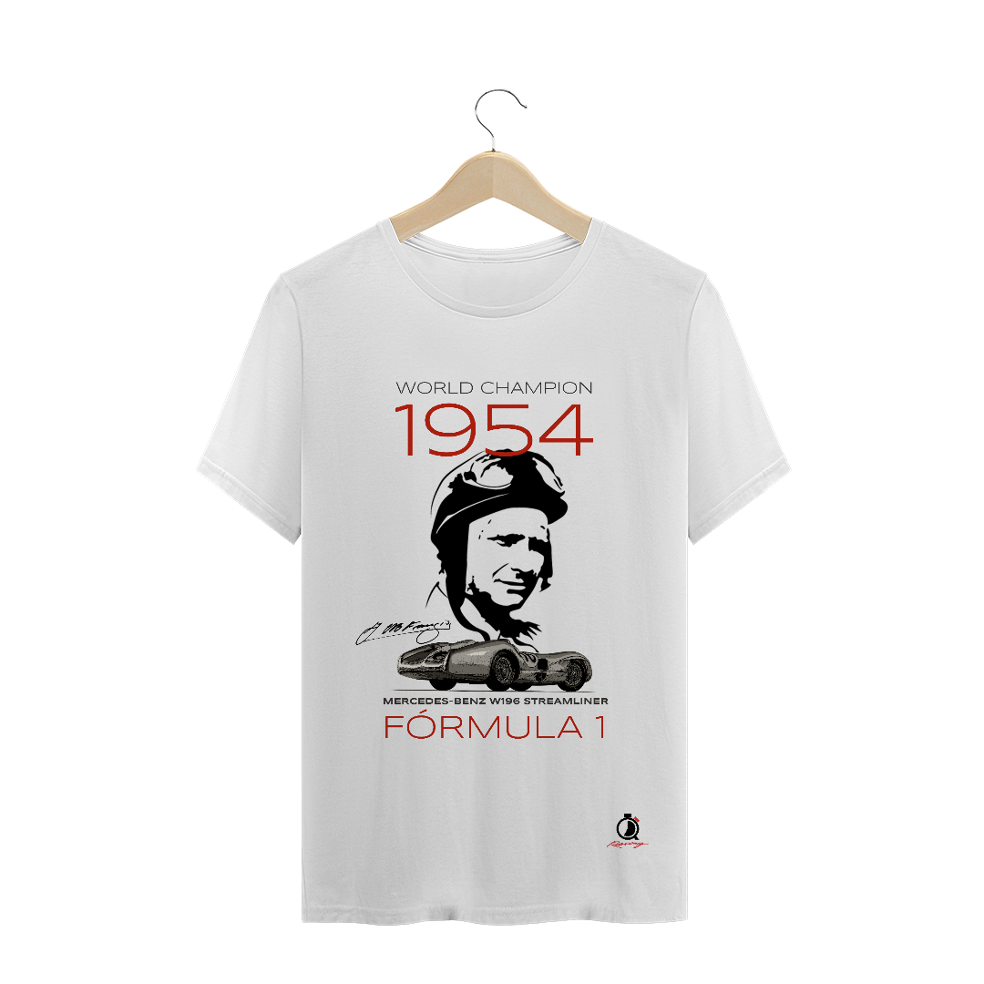 Nome do produto: T-Shirt Prime Quick Racing | Fangio 1954 Mercedes Benz