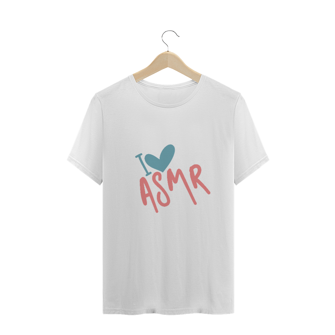 Nome do produto: Camiseta ASMR - Camiseta I Love ASMR Cute