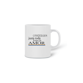 Caneca forma de amor