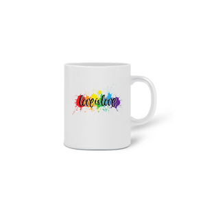 Nome do produtoCaneca Love is Love Ink