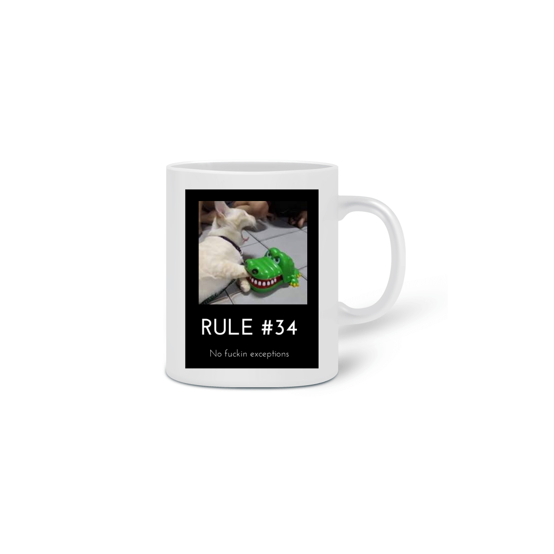 Nome do produto: Caneca Rule #34