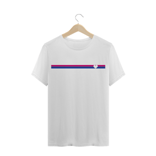 Nome do produtoT-shirt faixa love Bi
