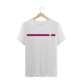 T-shirt faixa love Bi