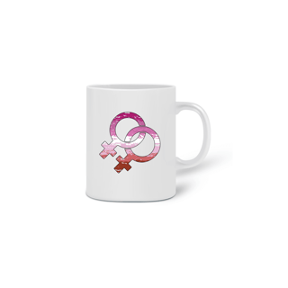 Caneca Symbol Lesbian