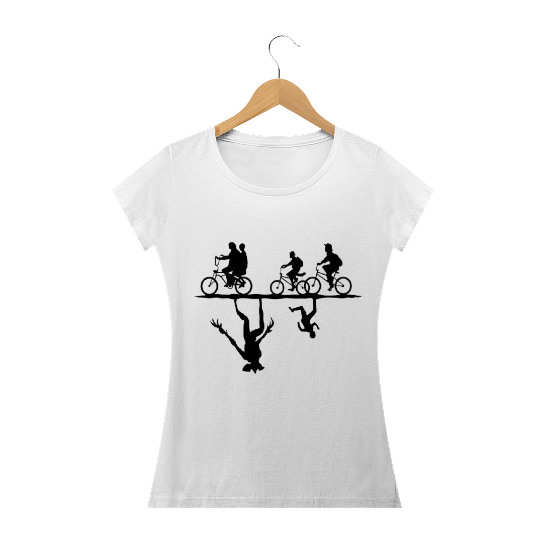 Nome do produto: Camiseta Feminina Stranger Things
