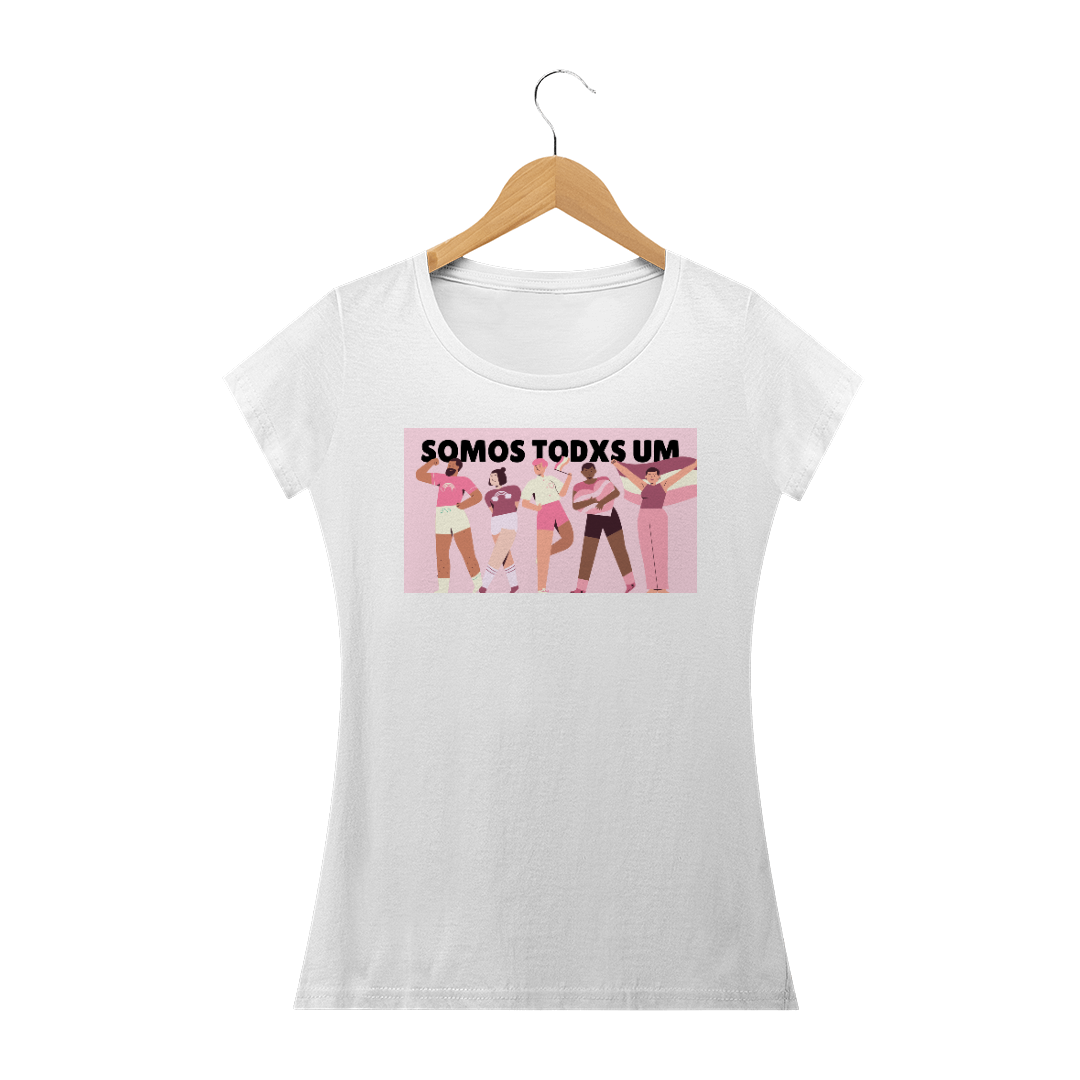 Nome do produto: Baby Look Somos Todxs um