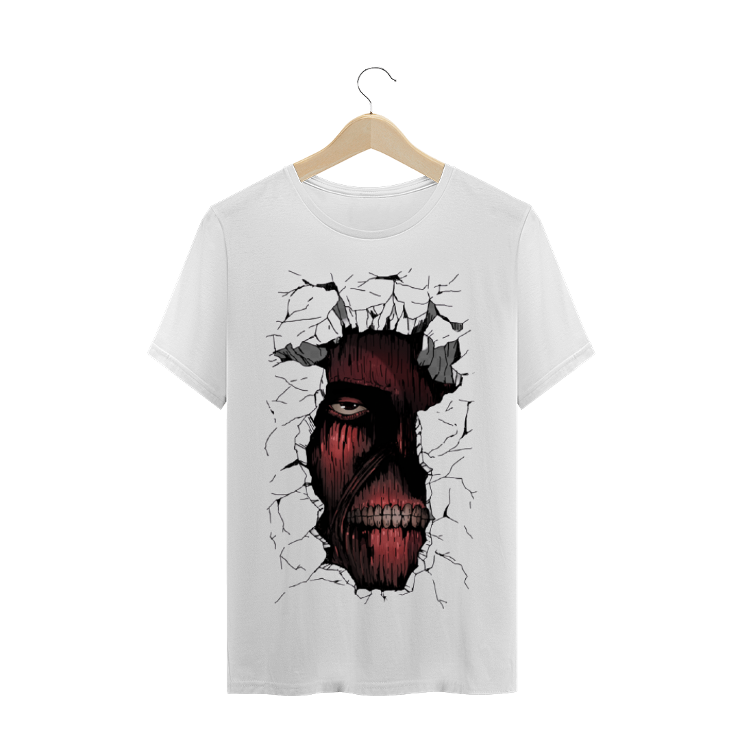 Nome do produto: Camiseta Masculina Attack On Titan