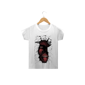 Camiseta Infantil Attack On Titan