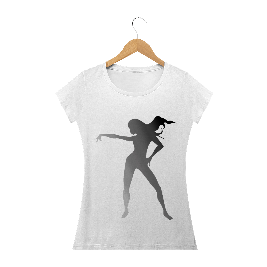 Nome do produto: Camiseta Feminina Dançarina