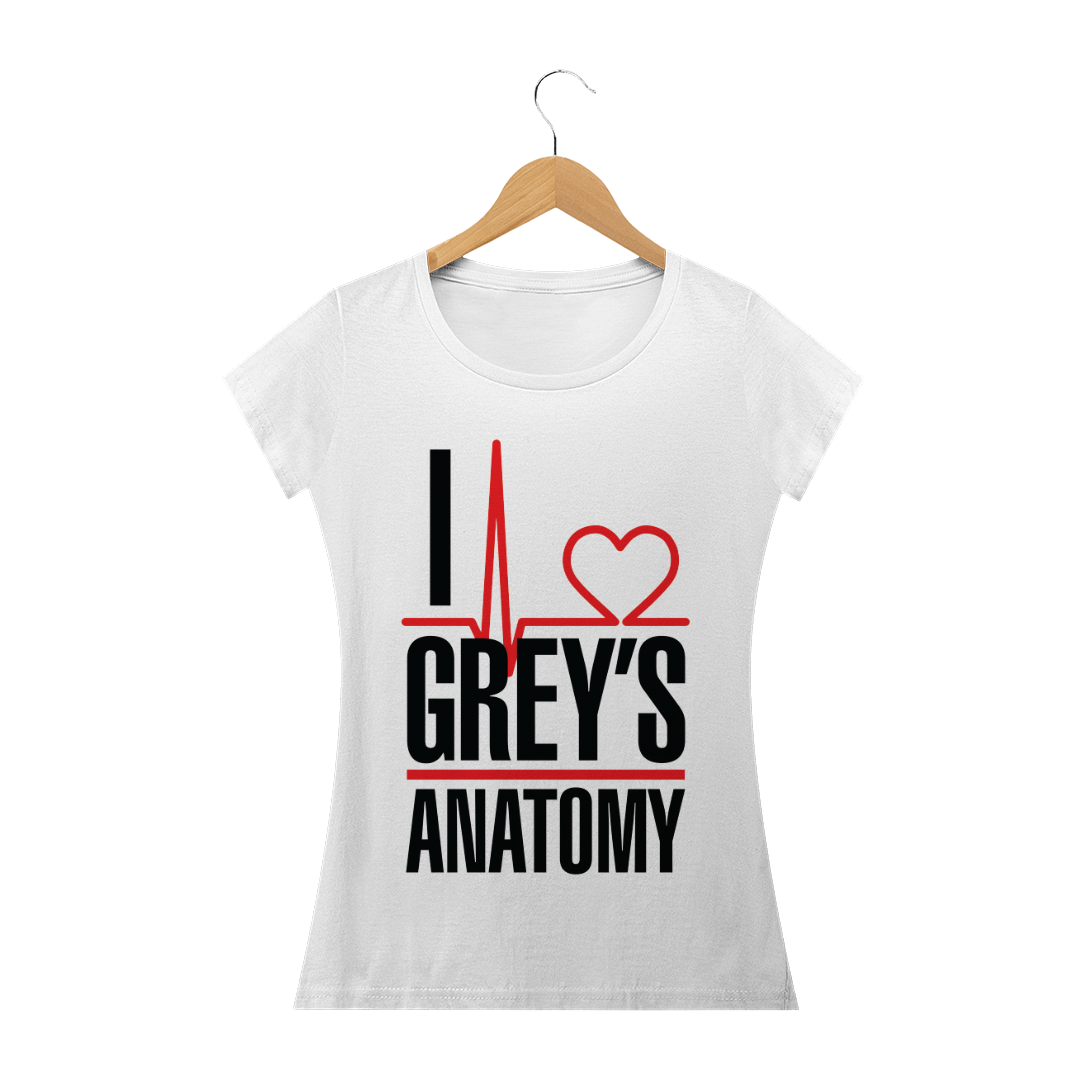 Nome do produto: Camiseta Feminina Greys Anatomy
