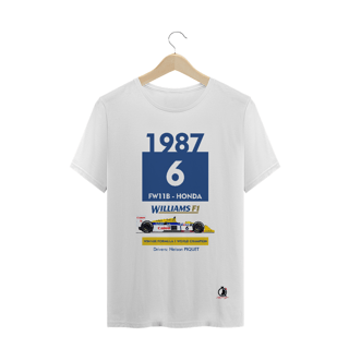 Nome do produto T-Shirt Prime Quick Racing | Williams FW11B - 1987