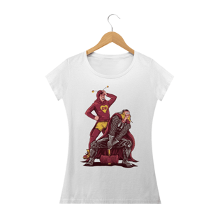 Nome do produtoCamiseta Feminina Chapolin e Thor