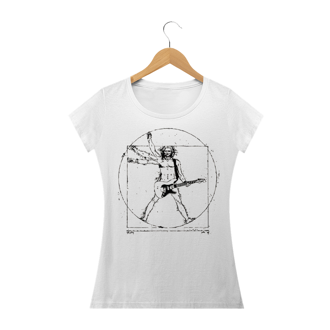Nome do produto: Camiseta Feminina Homem Vitruviano