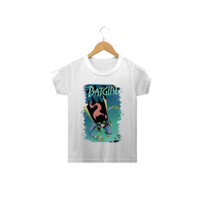 Nome do produto  Camiseta Infantil Batgirl