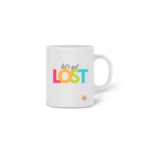 Nome do produtoCaneca Lets get lost lalu