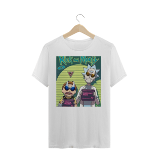 Nome do produtocamisa basica rick and morty presos