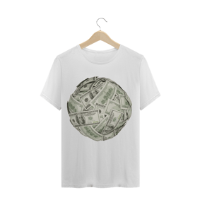 camisa masculina bola dólar