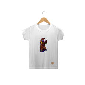 Camisa infantil manopla do infinito .lalu