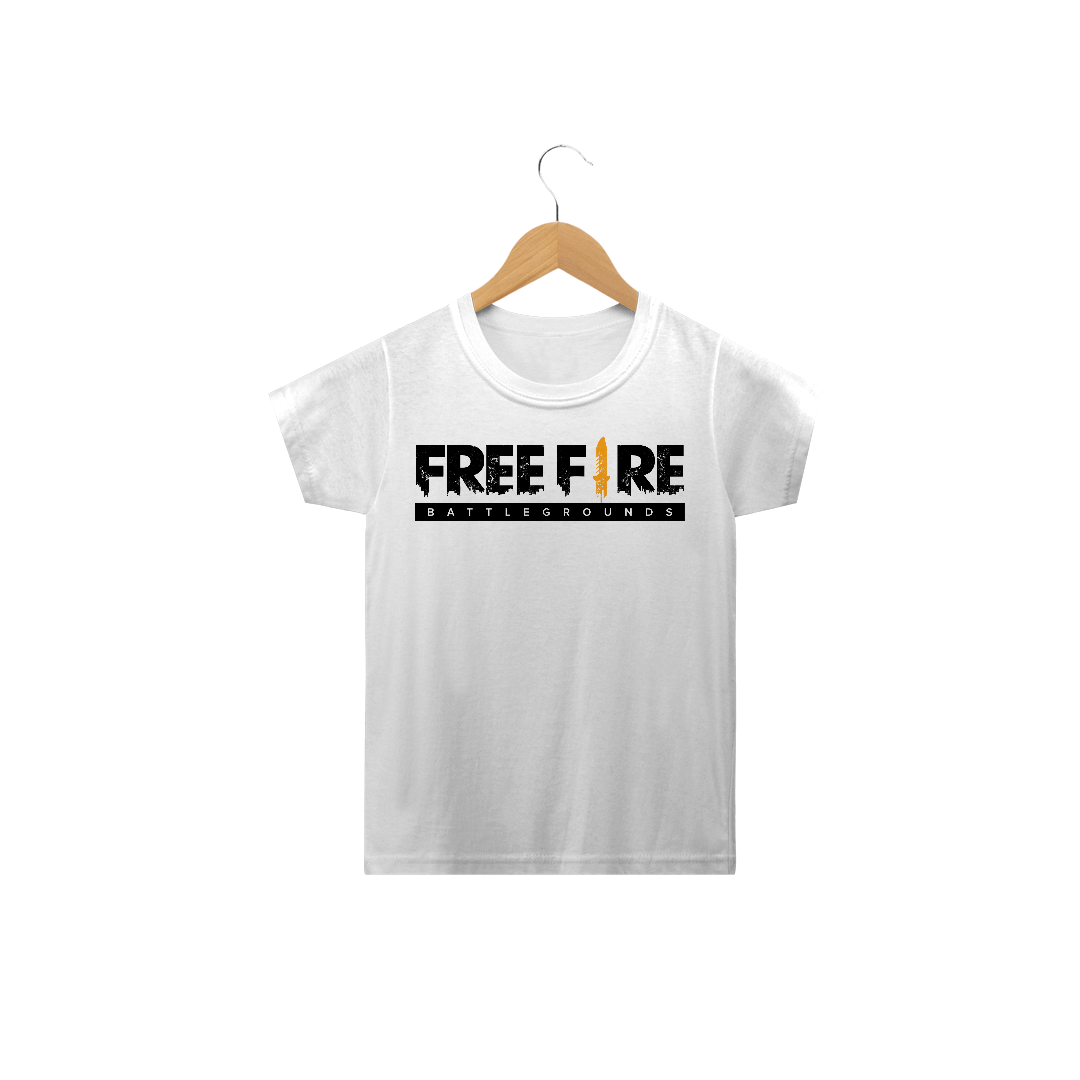 Camiseta Infantil Free Fire