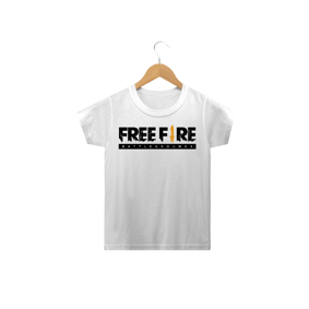 Nome do produto  Camiseta Infantil Free Fire