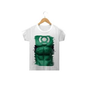 Nome do produto  Camiseta Infantil Lanterna Verde