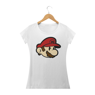 Nome do produtoCamiseta Feminina Face Super Mario