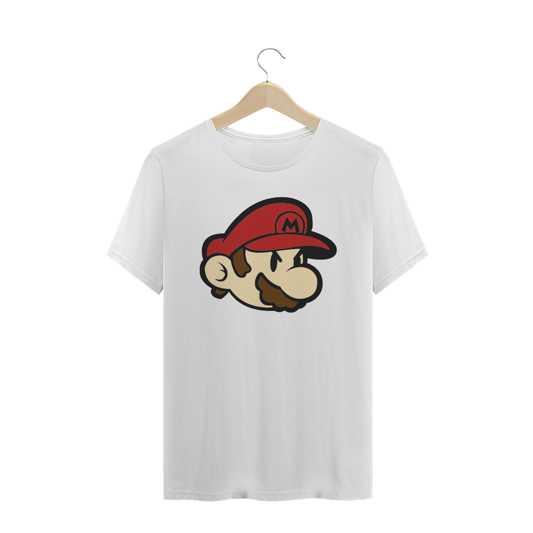 Camiseta Masculina Face Super Mario Nome do produto: Camiseta Masculina Face Super Mario