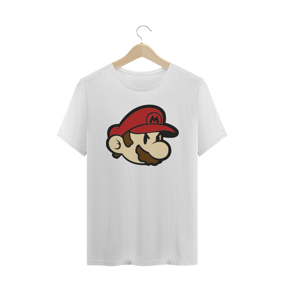 Camiseta Masculina Face Super Mario Nome do produto  Camiseta Masculina Face Super Mario