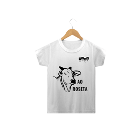 TSHIRT INFANTIL VIBEROÇA - AO ROSETA