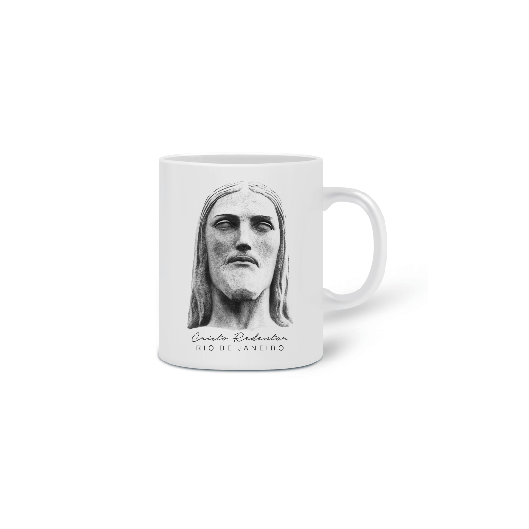 Caneca Cristo Redentor rosto 2