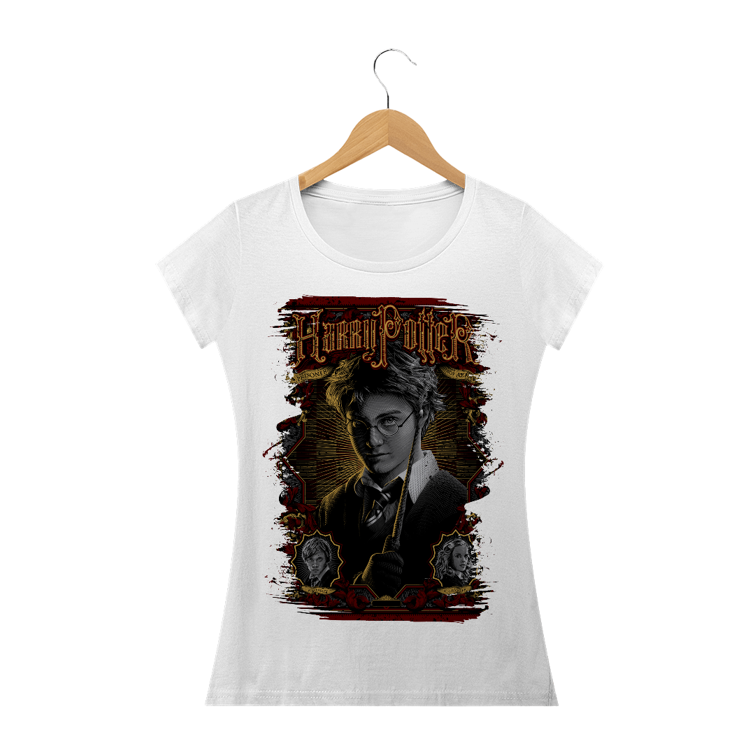 Nome do produto: Camiseta Feminina Harry Potter