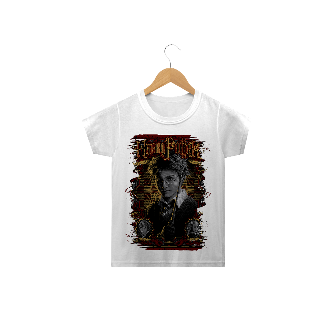Nome do produto: Camiseta Infantil Harry Potter