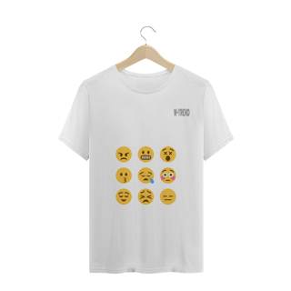 Nome do produto Camisa - emojis w-trend white