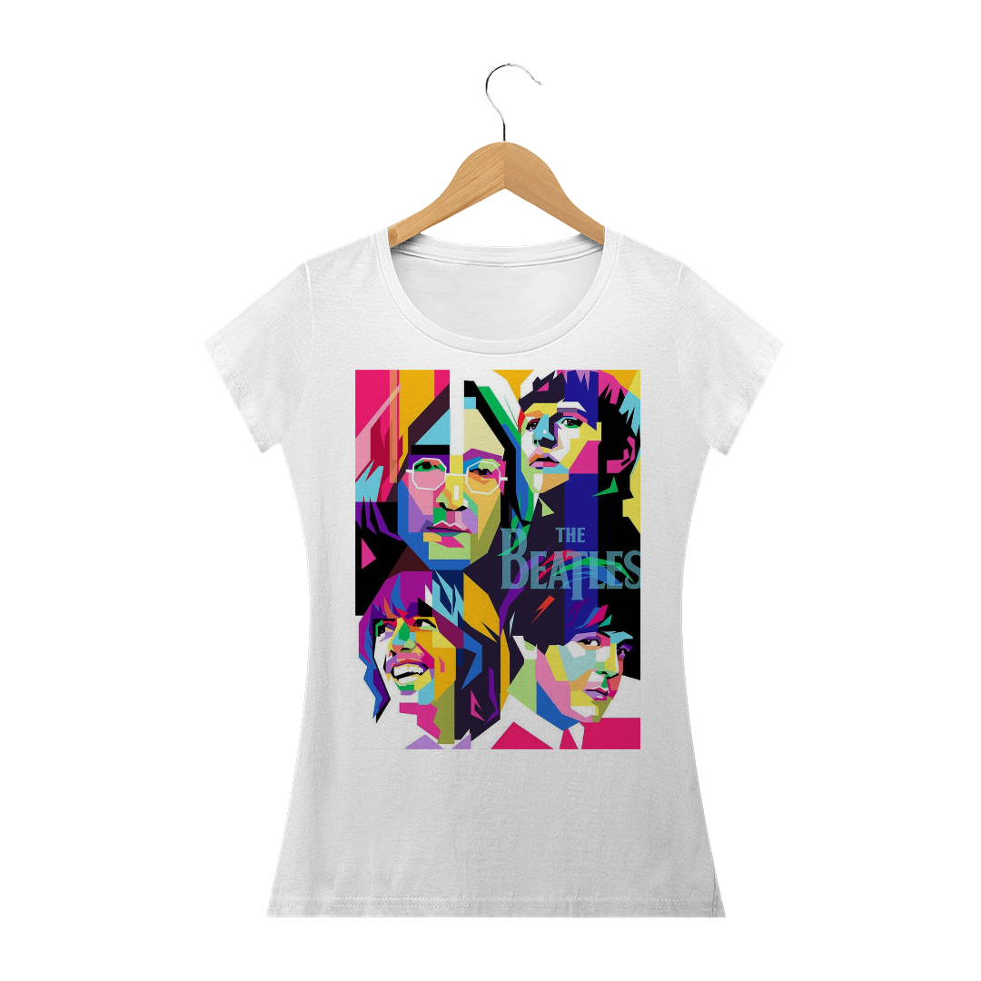 Nome do produto: Camiseta Feminina The Beatles