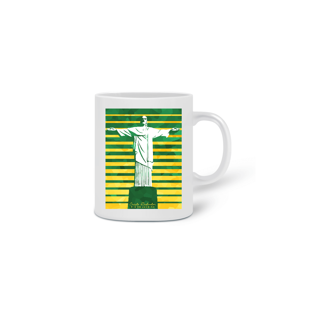 Caneca Cristo Redentor Brasil