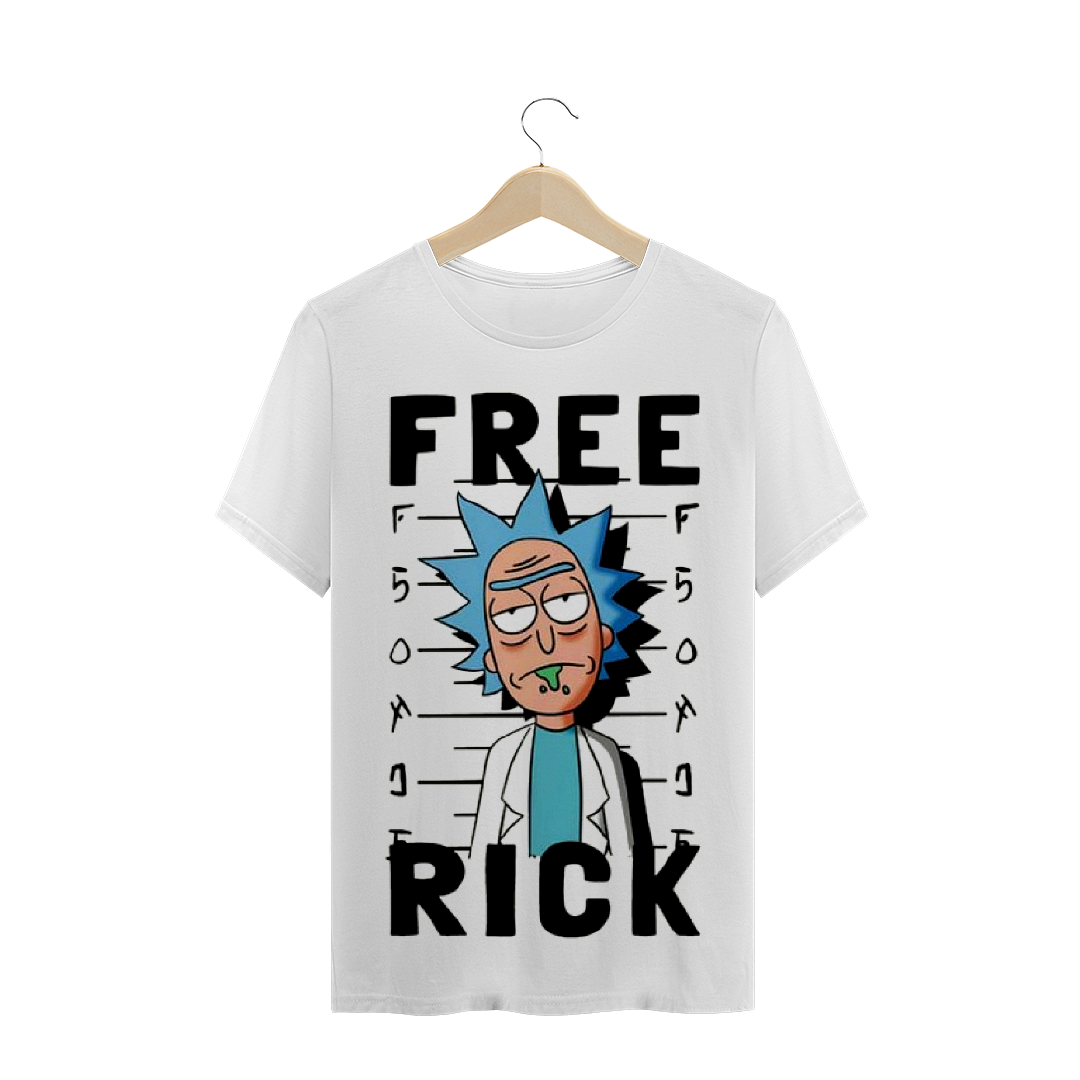Nome do produto: Camiseta Free Rick