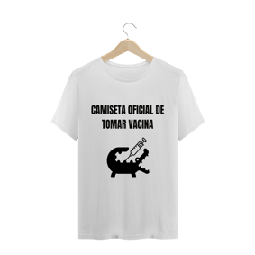 Camiseta Oficial de Tomar Vacina