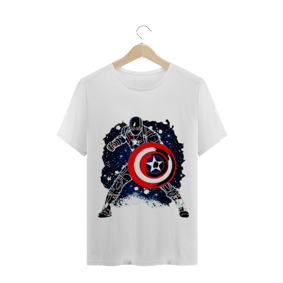 T-SHIRT MASCULINA - CAPITÃO AMÉRICA