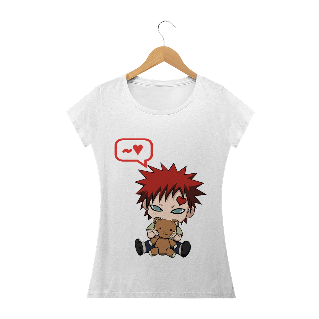 Nome do produto: Camiseta Gaara Chibi