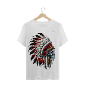 TSHIRT MASCULINA VIBEROÇA - COCAR CAVEIRA