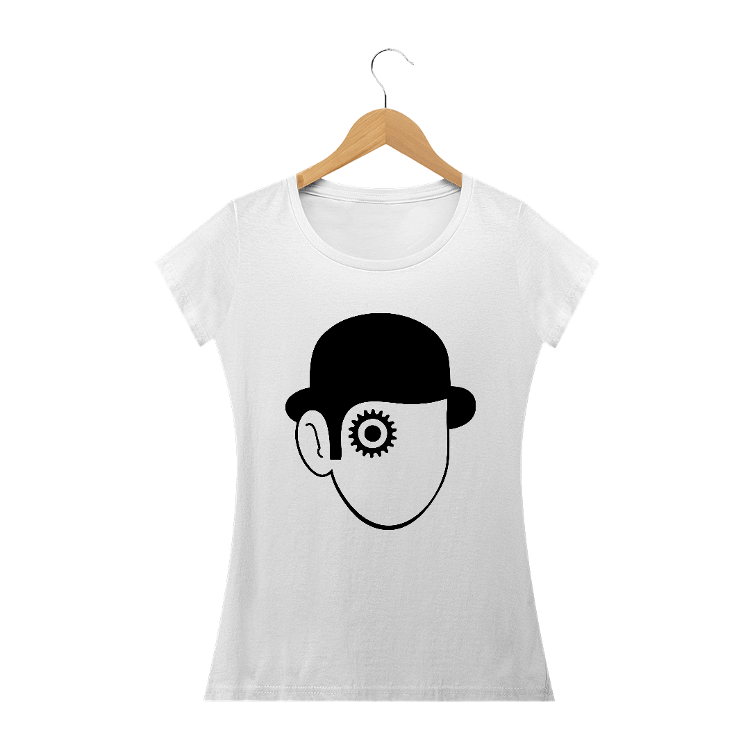 Nome do produto: Camiseta Feminina Laranja Mecânica