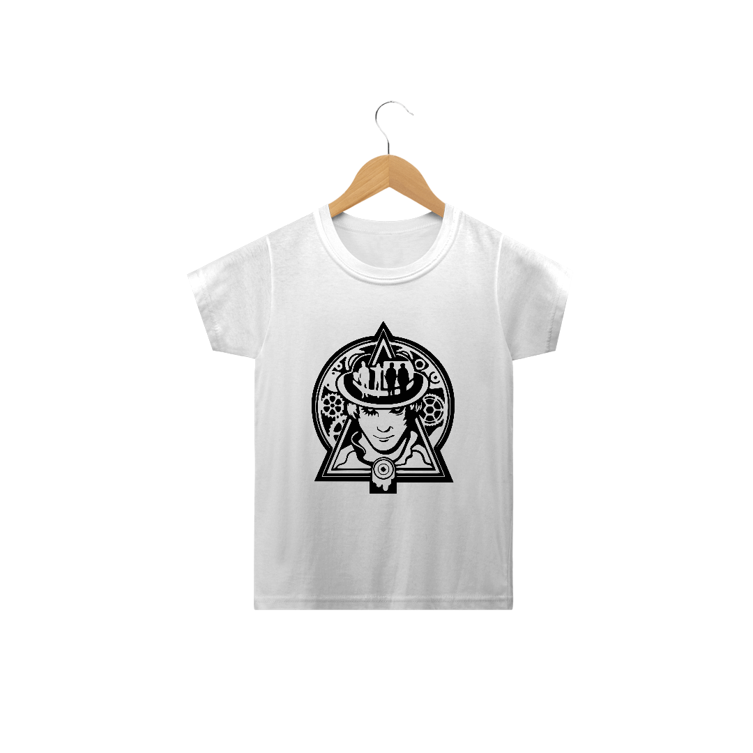 Camiseta Infantil Laranja Mecânica