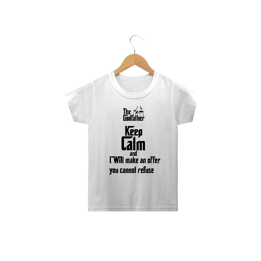Nome do produto: Camiseta Infantil O Poderoso Chefão