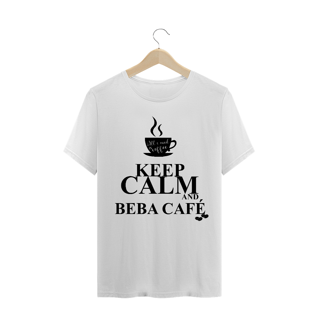 Nome do produto: Camiseta Masculina Beba Café