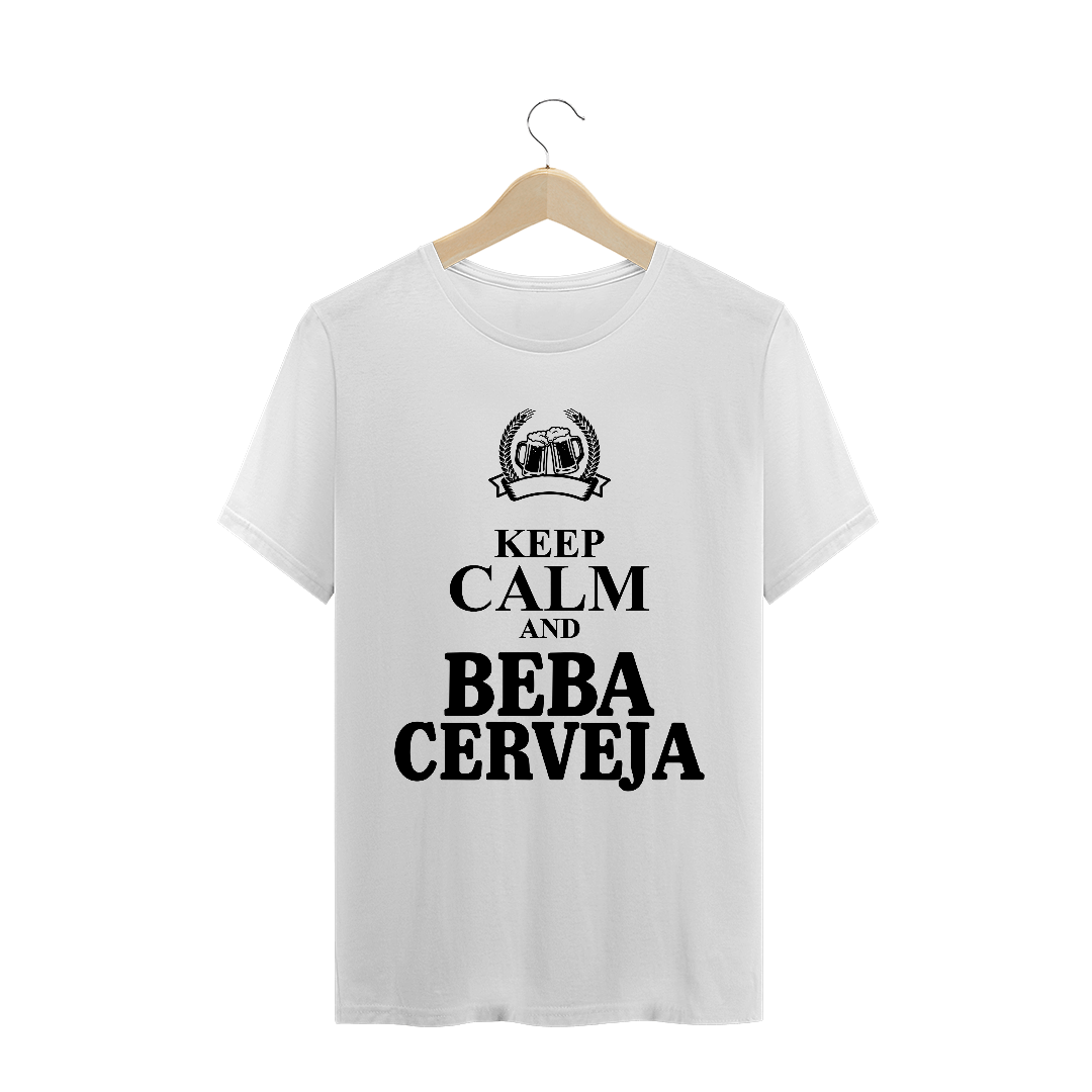 Camiseta Masculina Beba Cerveja