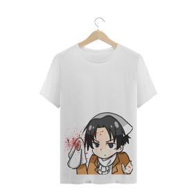 camisa  levi faxineiro ( attack on titan )