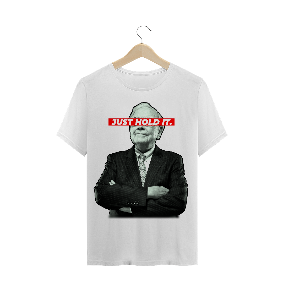 Camiseta warren buffett (várias cores/sem frase)