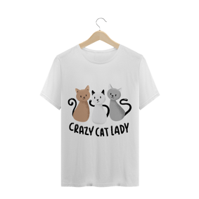 Camiseta Crazy Cat Lady (gatos)