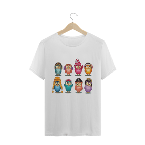 Camiseta Corujinhas (animais)