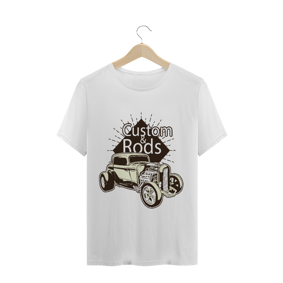 Camiseta Custom & Rods (carros)